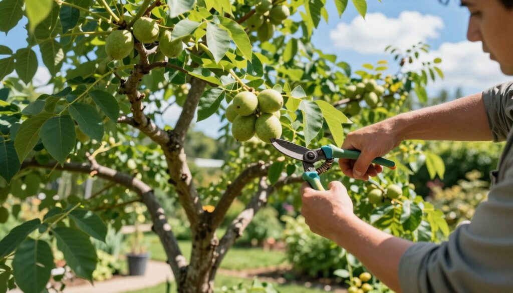 cięcie orzecha włoskiego